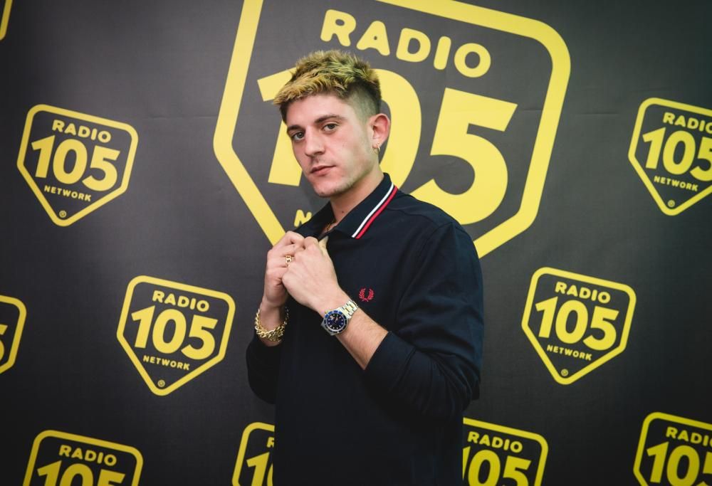 Rkomi a 105 Trap con Charlie Charles e Moko: le foto