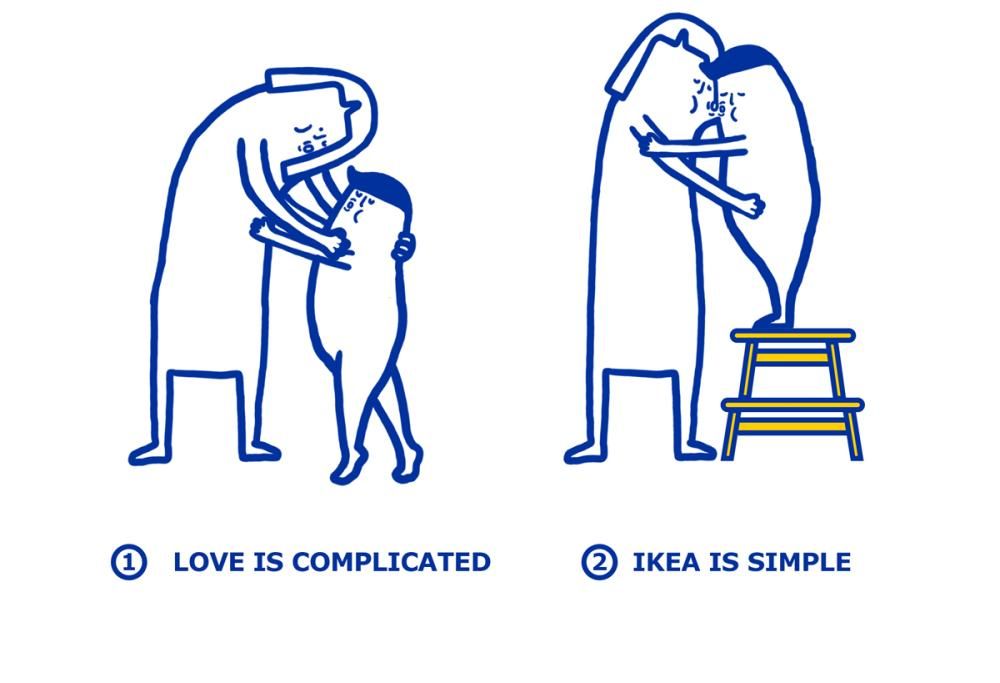 La guida di Ikea su come risolvere i problemi d’amore!