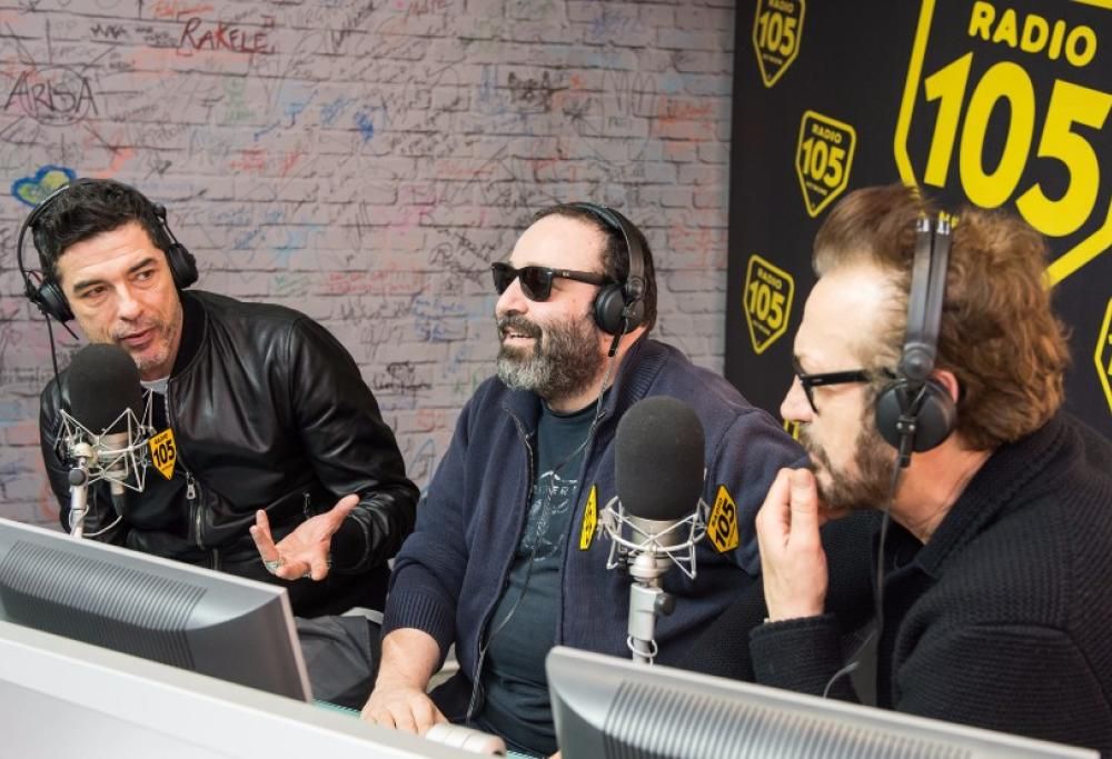 Alessandro Gassman, Marco Giallini e Massimiliano Bruno a 105 Mi Casa, le foto