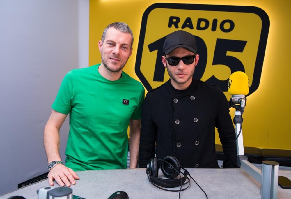 Rancore a 105 Mi Casa: le foto dell’intervista