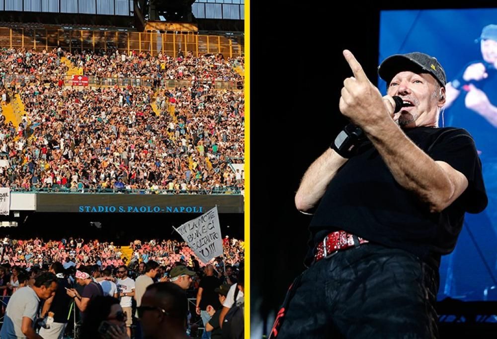 Vasco Rossi live allo Stadio San Paolo