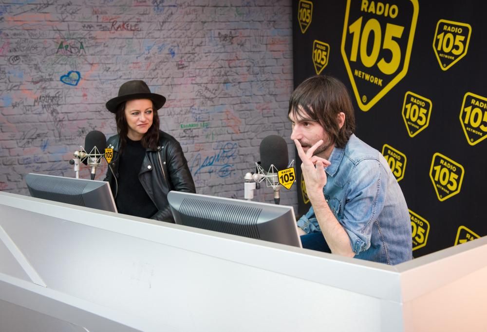 Francesco Bianconi e Rachele Bastreghi dei Baustelle a 105 Night Express: le foto