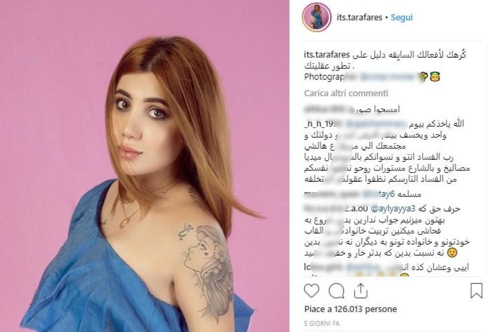 Uccisa Miss Baghdad, Tara Fares. Aveva 22 anni