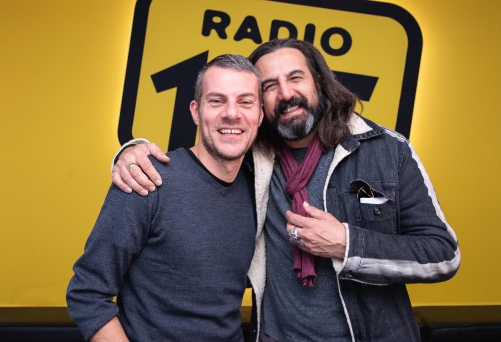 Omar Pedrini a 105 Mi Casa: le foto dell’intervista!