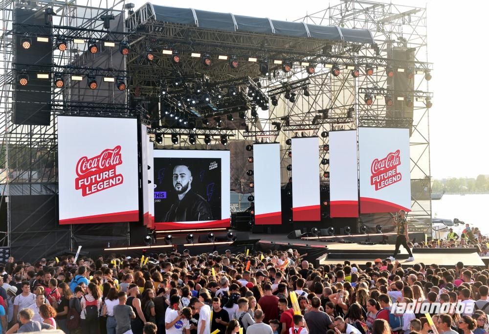 Le squadre del Rap e del Trap di Future Legend sul palco di Battiti Live 2019 a Brindisi