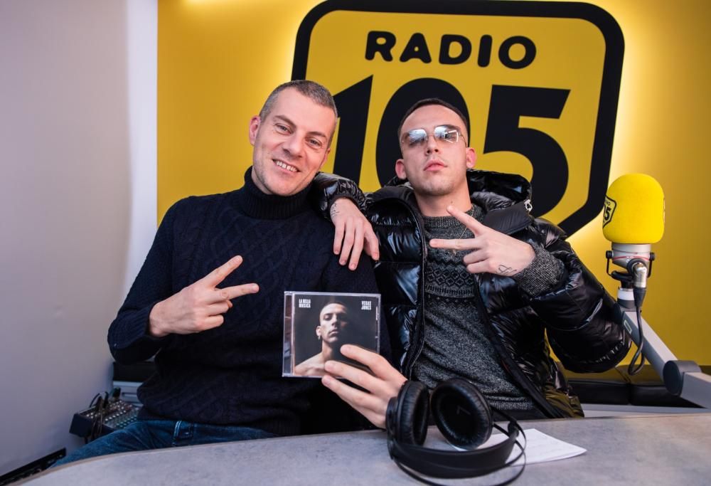 Vegas Jones a 105 Mi Casa: le foto dell’intervista