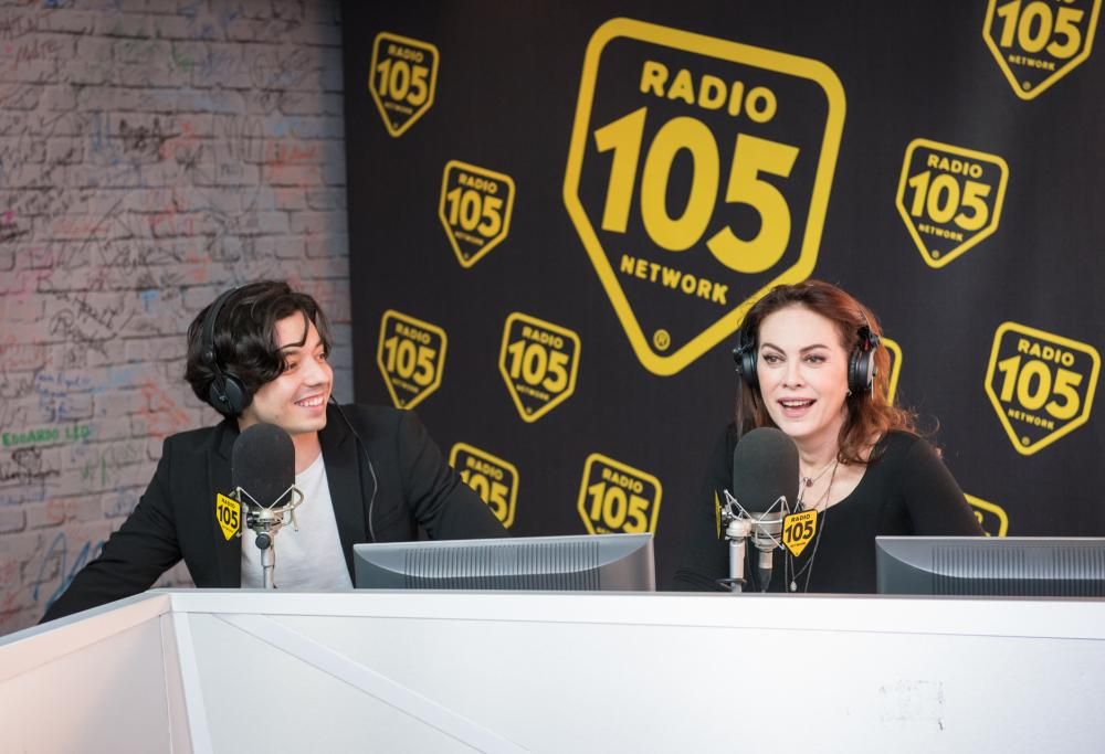 Elena Sofia Ricci e Guglielmo Poggi a 105 Friends: le foto