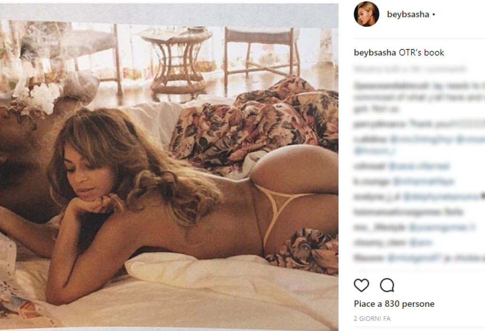 Beyoncé e Jay-Z (quasi) completamente a nudo nelle foto del tour