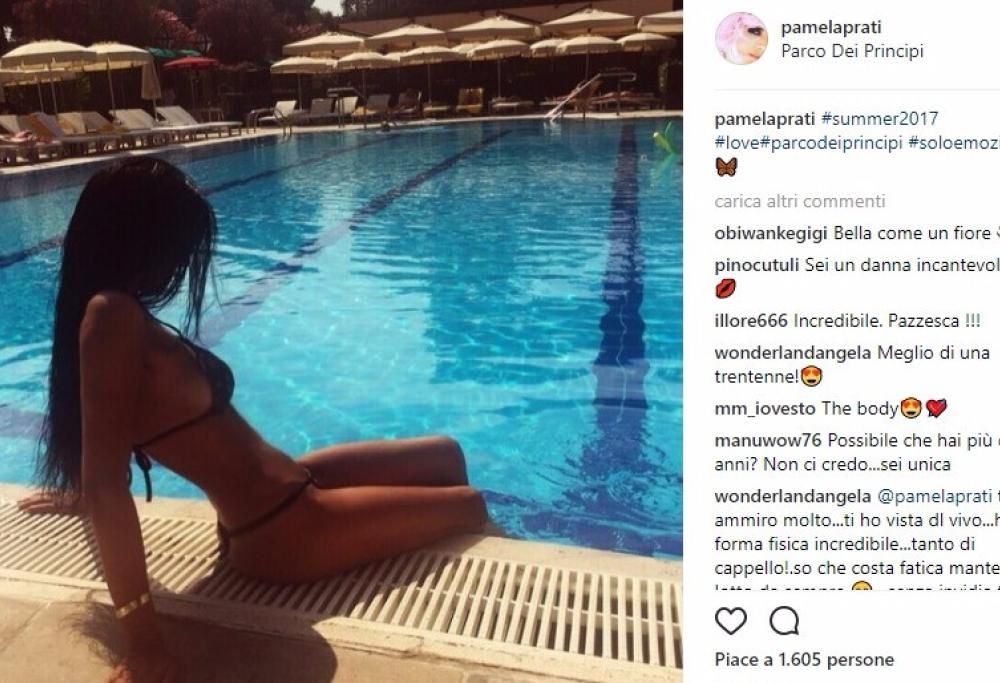 Pamela Prati, 58 anni e scatti mozzafiato su Instagram