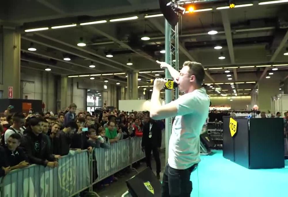 Applausi per Shade, live alla Milan Games Week!