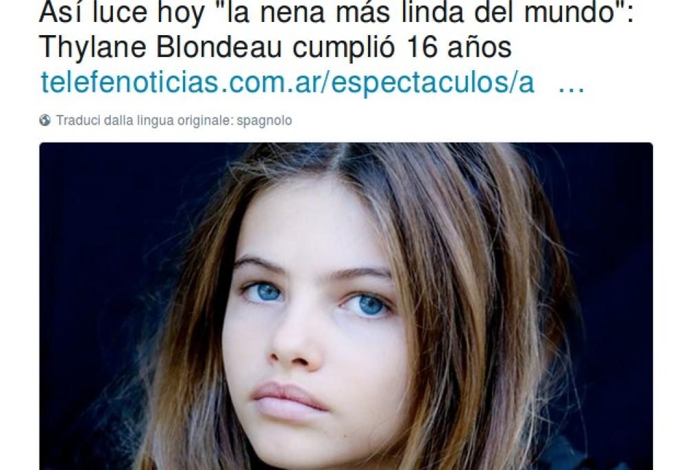 Vi ricordate della bambina “più bella del mondo”? Ecco come è oggi!