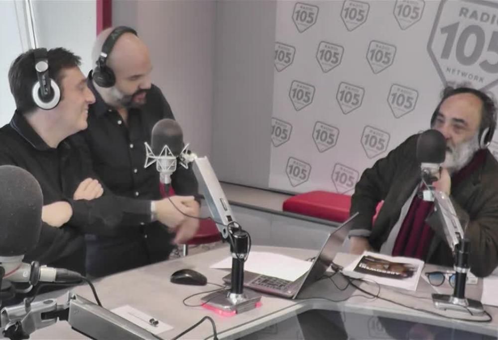 Alessandro Haber a 105 Friends: “La mia barba? Era per Freud, ma ora è per Bukowski!”