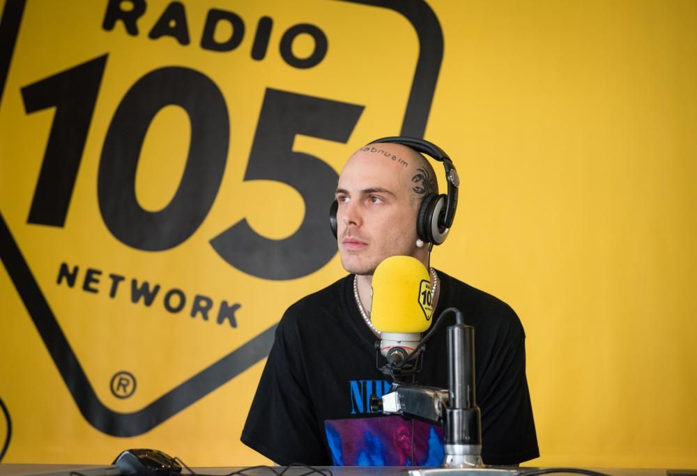 Gemitaiz a 105 Mi Casa: le foto dell’intervista