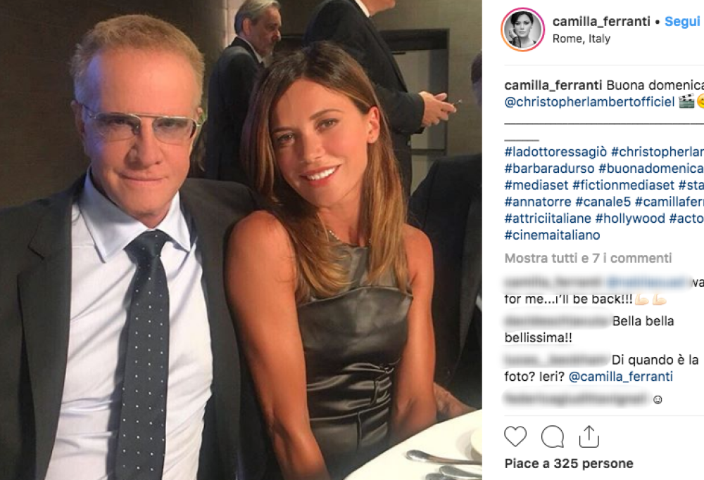 Christopher Lambert si sposa con un’attrice umbra: ecco chi è