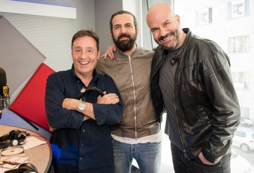 Omar Pedrini presenta il nuovo album a 105 Friends, le foto