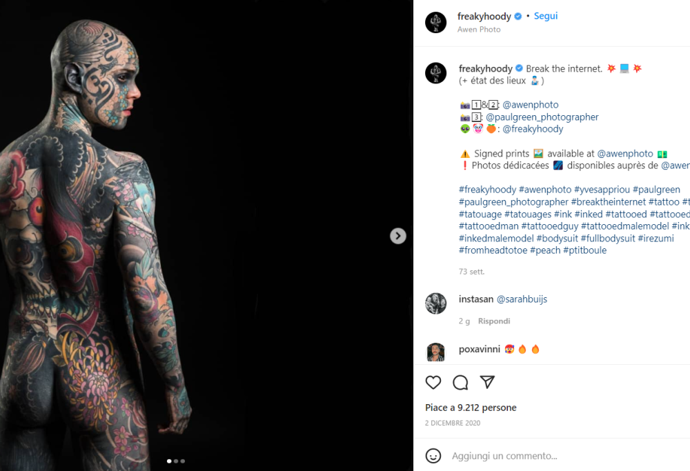 Insegnante cacciato da scuola: con i troppi tatuaggi spaventa i bambini