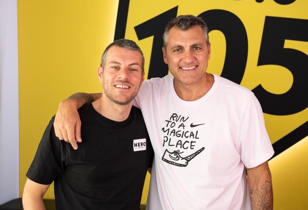 Bobo Vieri a 105 Mi Casa: le foto dell’intervista
