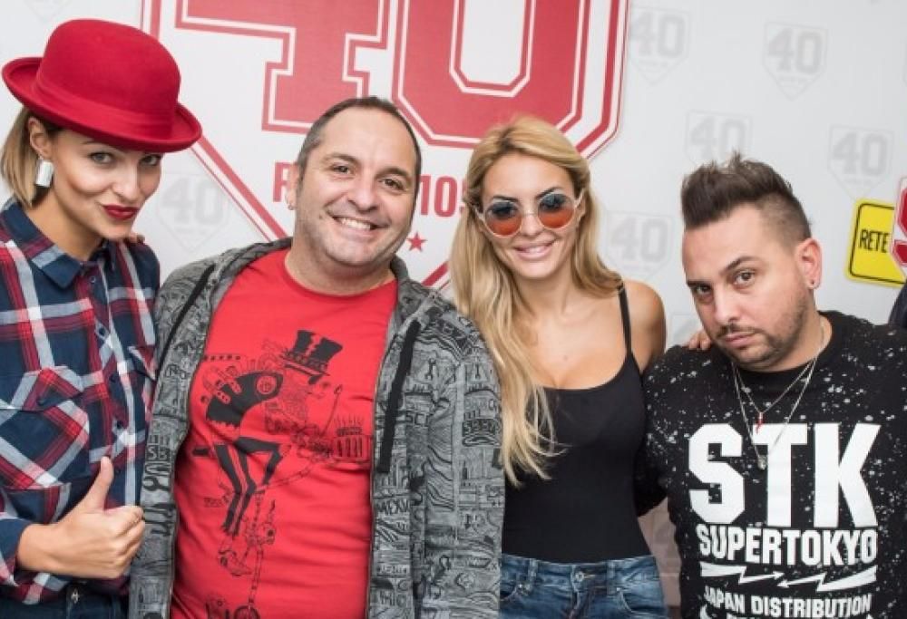 Scintilla ed Elena Morali a 105 Take Away, le foto