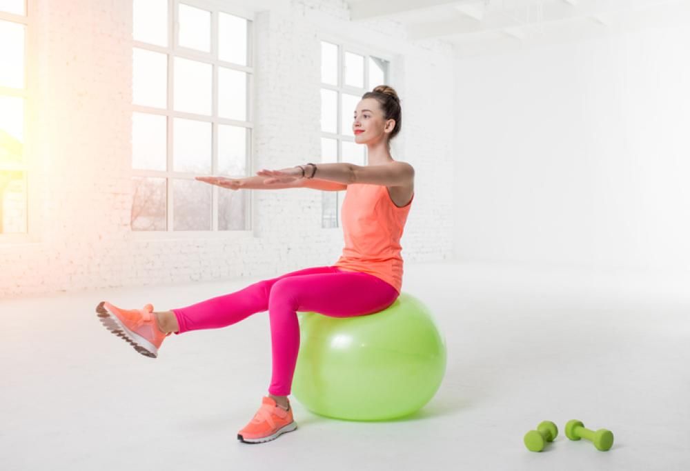 Volete avere una forma fisica perfetta? Usate la Fitball così!
