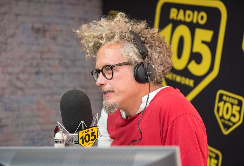 Le foto di Niccolò Fabi a 105 Mi Casa