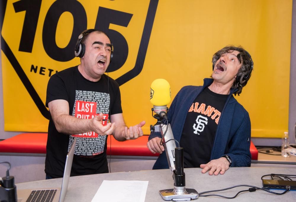 Elio e Faso a 105 Mi Casa: le foto
