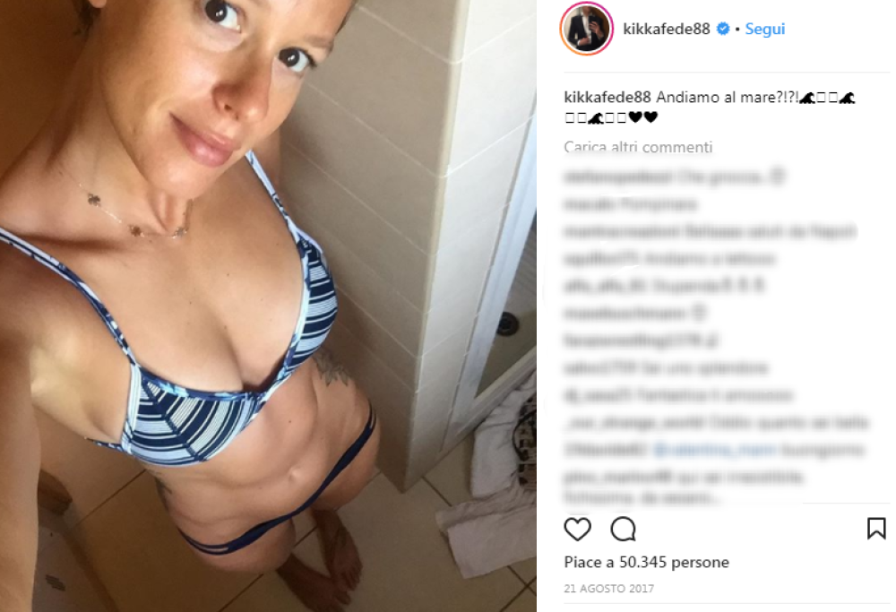 Tutti i selfie più sexy di Federica Pellegrini