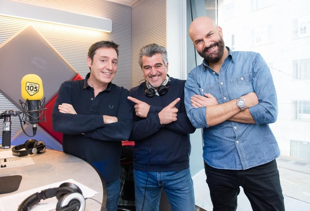 Roberto Cipresso ospite di Tony & Ross a 105 Friends: le foto