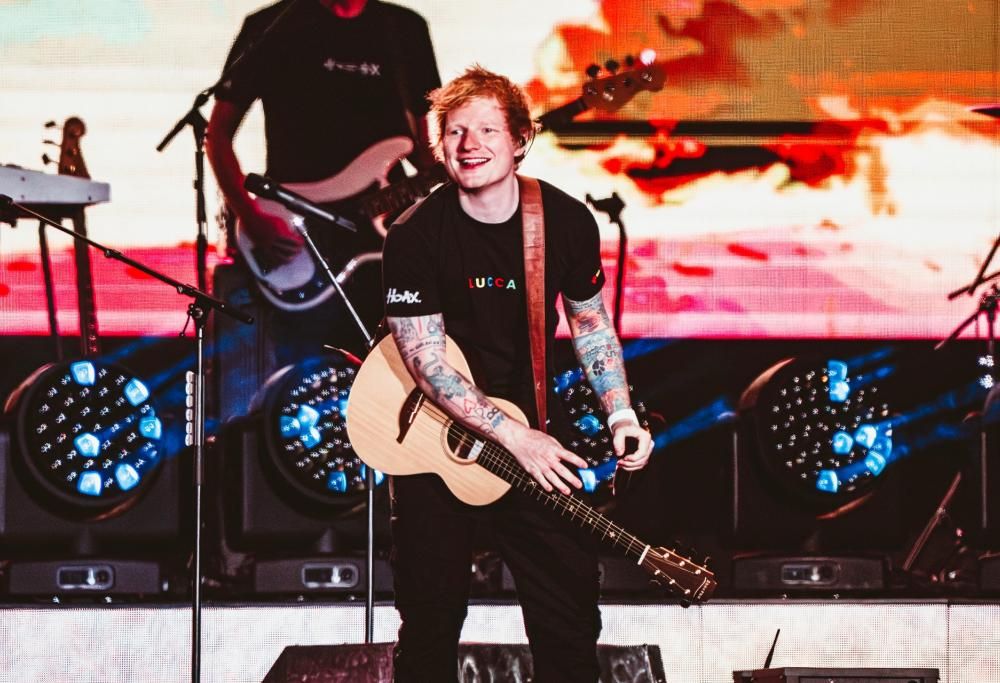 Ed Sheeran conquista Lucca con due concerti indimenticabili