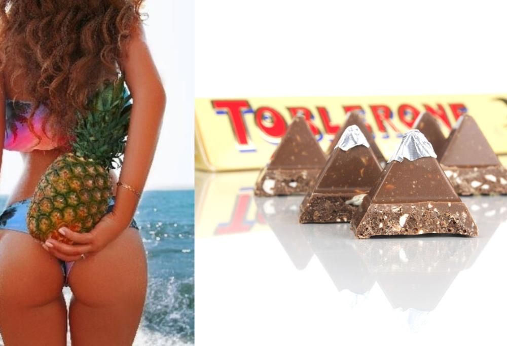 ‘Toblerone tunnel’, la nuova tendenza social del Lato B