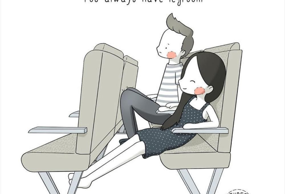 Essere bassi ha i suoi vantaggi: ecco quali, in divertenti illustrazioni