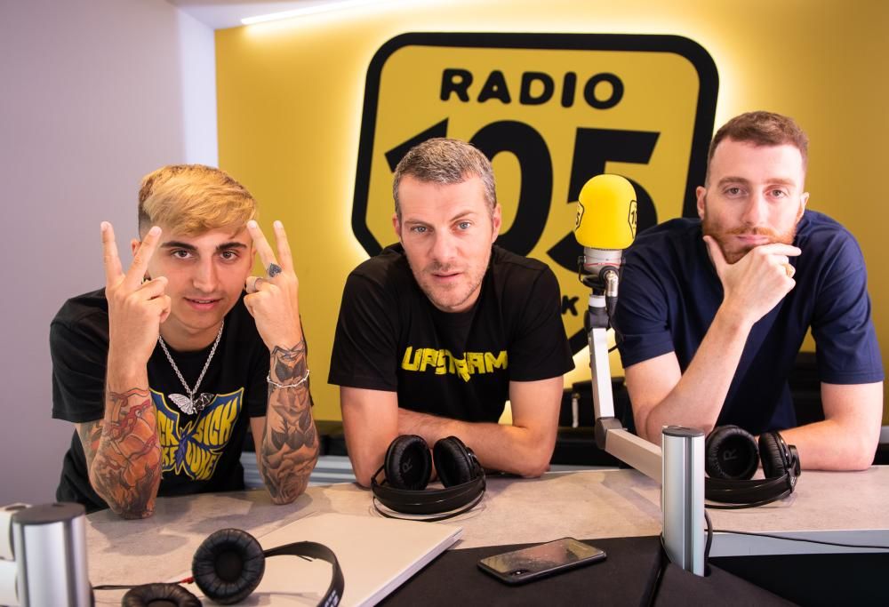 Mecna e Sick Luke a 105 Mi Casa: guarda le foto più belle!
