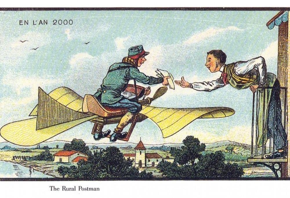 Ecco come si immaginavano il 2000 un secolo fa