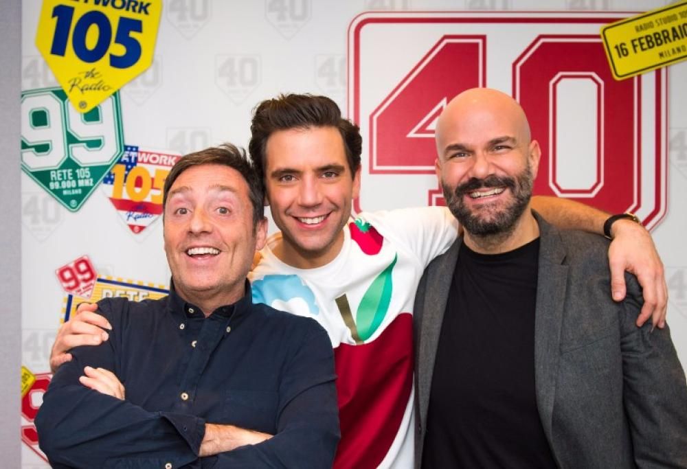 Mika a 105 Friends, le foto