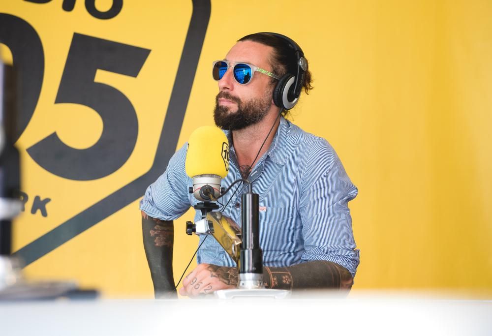 Vittorio Brumotti a 105 Mi Casa: le foto del’intervista