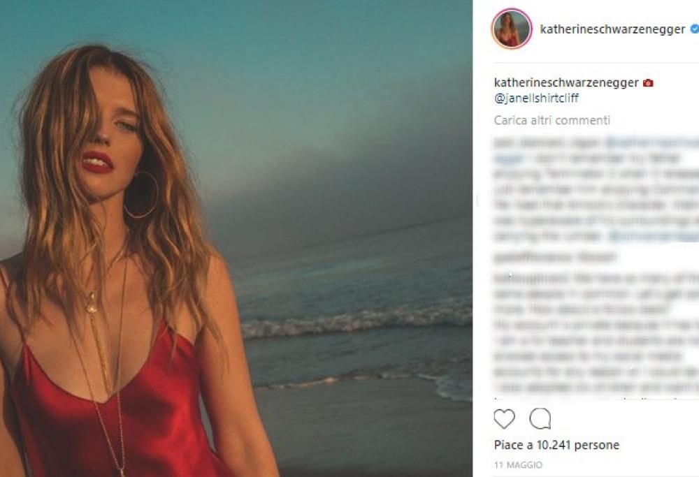 Ecco Katherine, la bellissima figlia di Arnold Schwarzenegger, fidanzata con Chris Pratt
