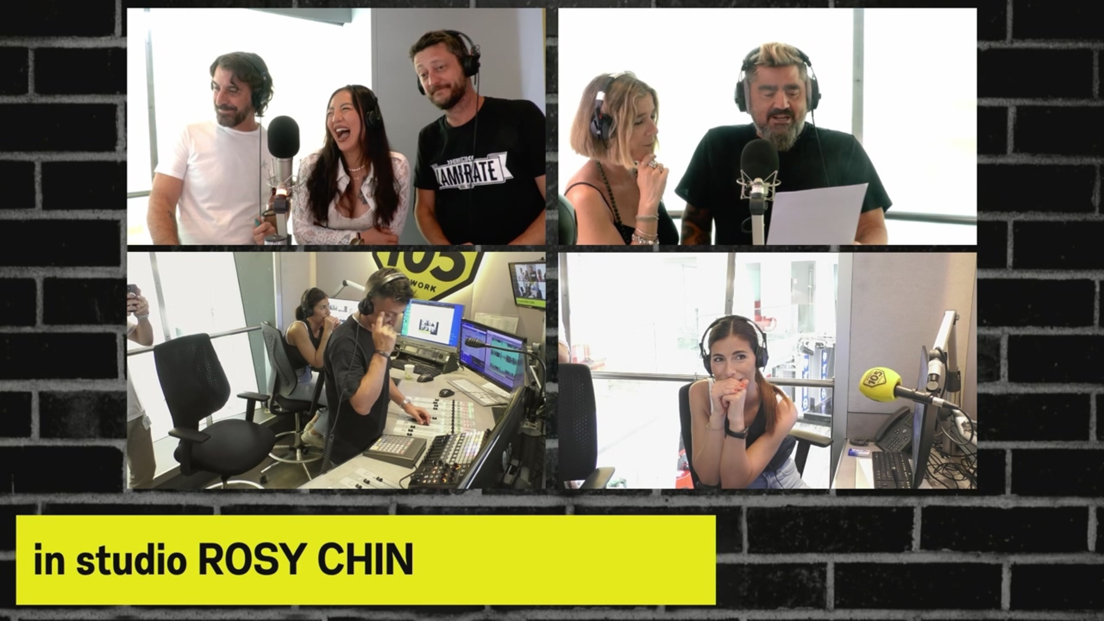 Rosy Chin ospite dello Zoo di 105