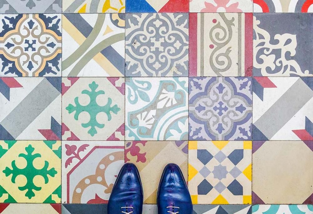 Quando il pavimento è pura arte