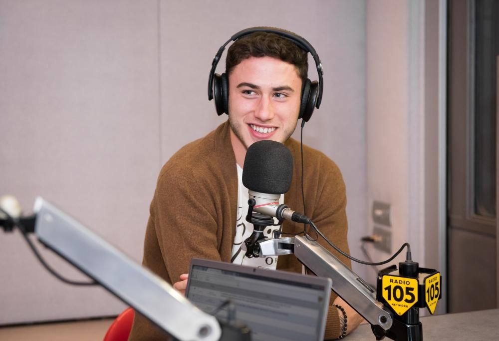 Davide Calabria a 105 Mi Casa, le foto