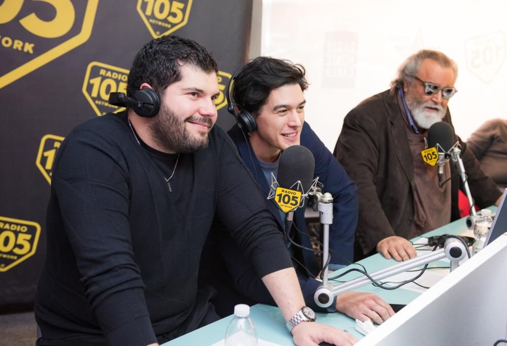Salvatore Esposito, Cristiano Caccamo e Diego Abatantuono a 105 Mi Casa: le foto