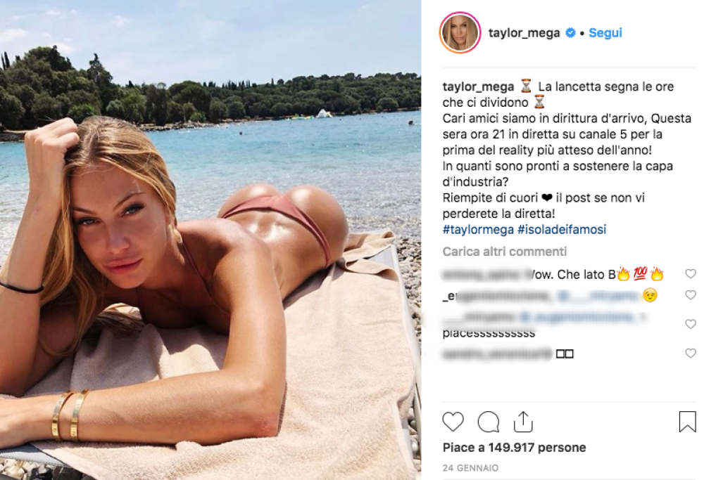 Taylor Mega non le manda a dire: ecco come risponde agli haters
