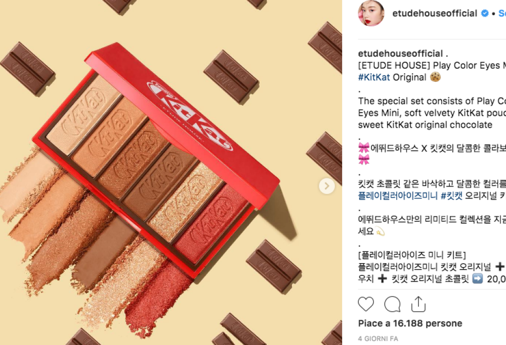 Ecco gli ombretti a forma di Kit Kat, tutti da mangiare… con gli occhi