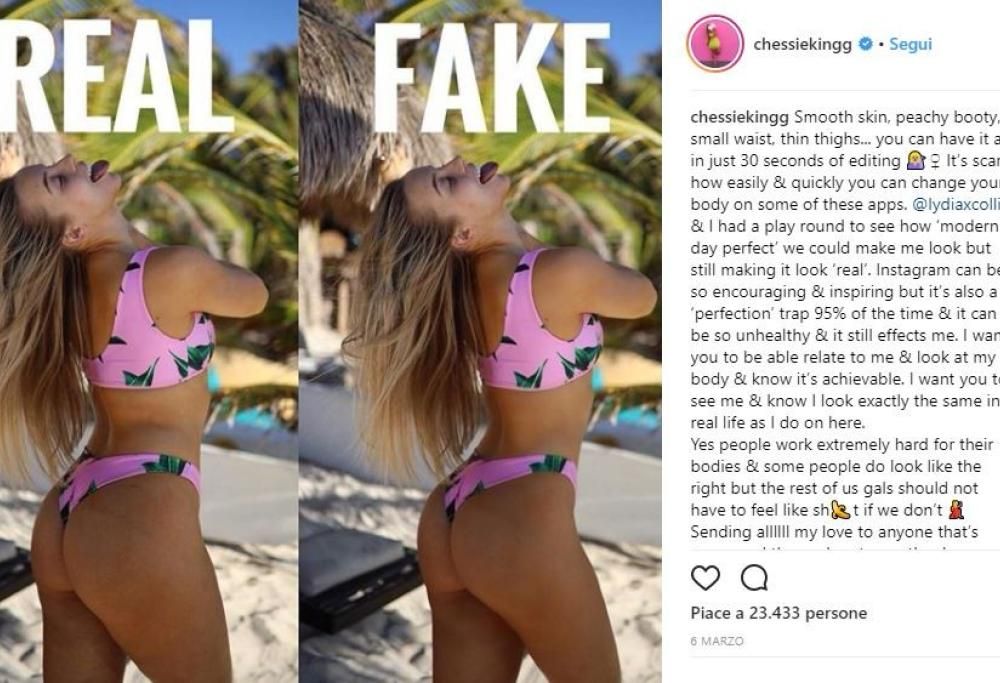 Instagram “migliora” la realtà e questa ragazza mostra come