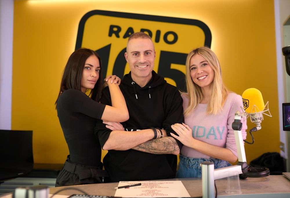 Elodie ospite negli studi di Radio 105