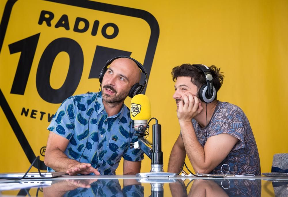 Maccio Capatonda e Luigi Di Capua a 105 Mi Casa: le foto dell’intervista