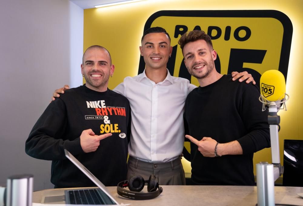 Luca Sperandio, il sosia di Cristiano Ronaldo in diretta a 105. Lei, lui, l’altro