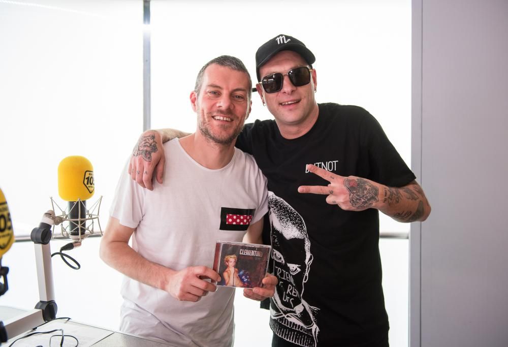Clementino a 105 Mi Casa: ecco le foto dell’intervista