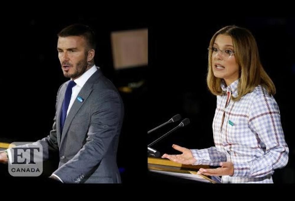 Il discorso di David Beckham all’Onu: “Stiamo ascoltando i bambini?”