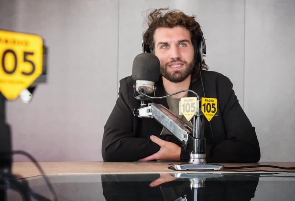 Federico Clapis a 105 Mi Casa: ” Noi vegani mangiamo bene”