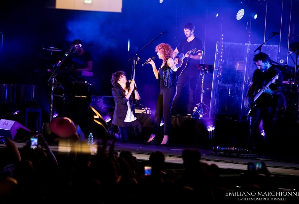 Ermal Meta, Fiorella Mannoia grande ospite al concerto di Roma. Guarda le foto