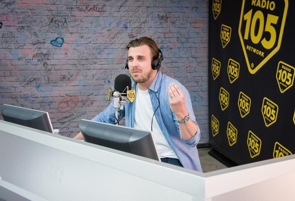 Feder a 105 InDaKlubb: le foto più belle dell’intervista